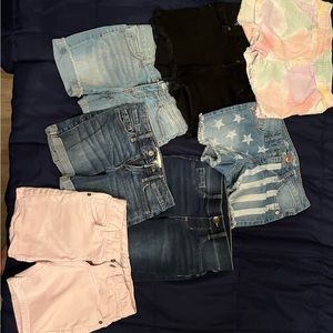 7 size 7 shorts BUNDLE